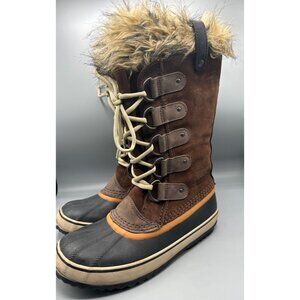 Sorel Brown and Black Winter Boots